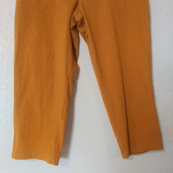 Women with Control women's size LP mustard yellow capri pants - Picture 3 of 13